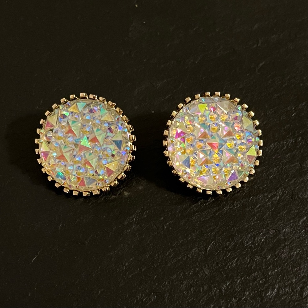 Iridescent Statement Earrings